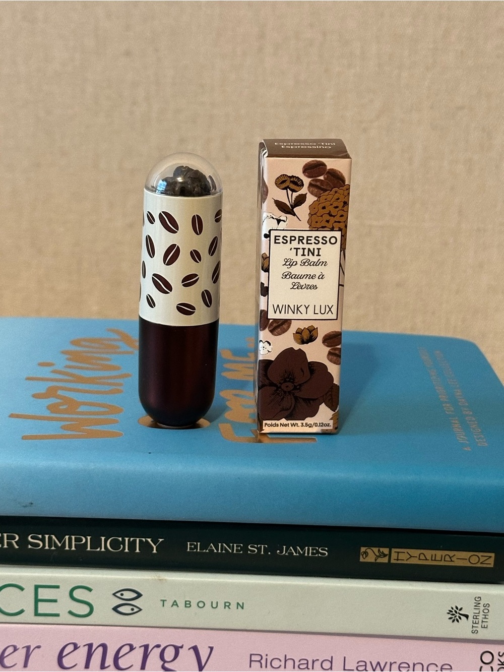 WINKY LUX Espresso Tint Lip Balm — Deep Coffee Brown